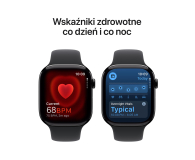 APPLE Watch 10 GPS 46mm koperta z aluminium (onyks) + pasek sportowy rozmiar M/L (czarny) - 1278133 - zdjęcie 5